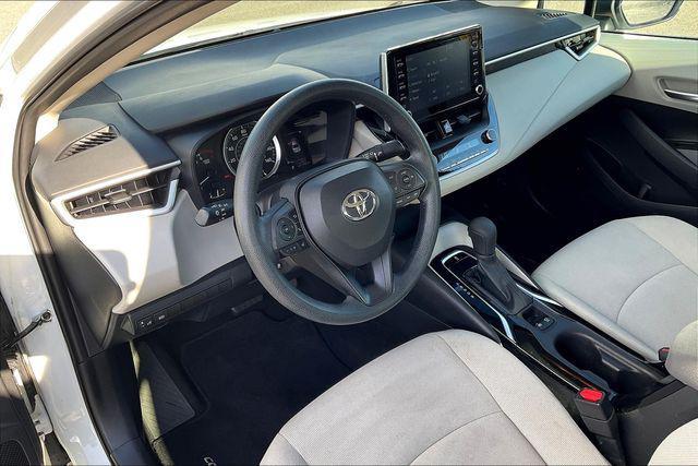 2020 Super White Toyota Corolla