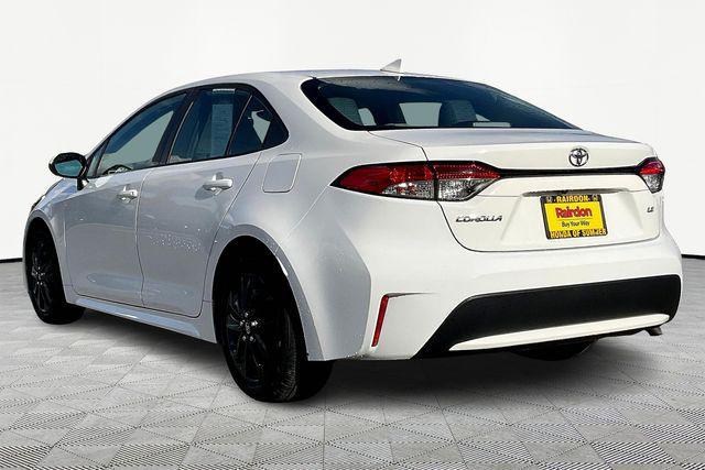 2020 Super White Toyota Corolla