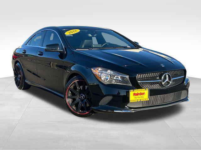 used 2018 Mercedes-Benz CLA 250 car, priced at $17,499
