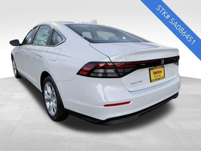 new 2025 Honda Accord car, priced at $28,445