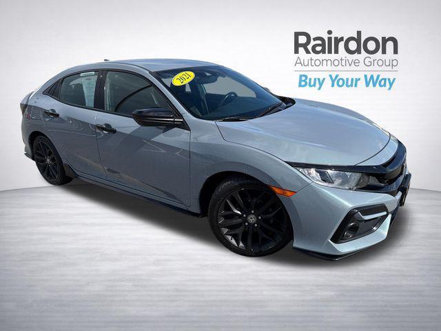 used 2021 Honda Civic car, priced at $21,740