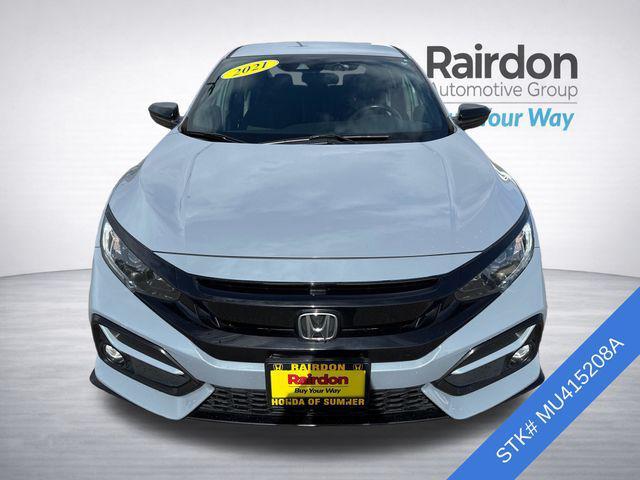 used 2021 Honda Civic car, priced at $21,740
