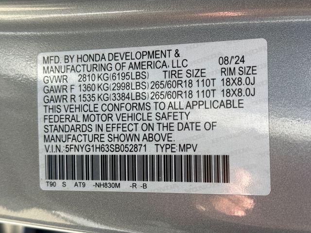 used 2025 Honda Pilot car, priced at $44,354