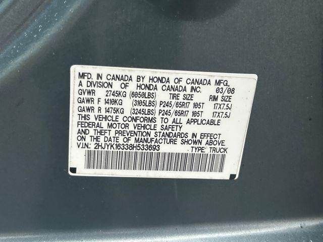 used 2008 Honda Ridgeline car, priced at $5,999