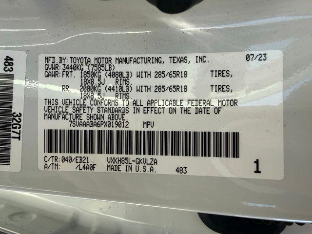 used 2023 Toyota Sequoia car, priced at $72,199