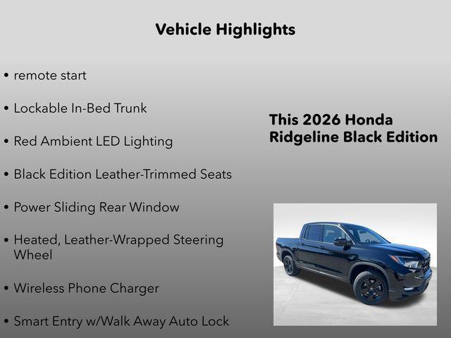 new 2026 Honda Ridgeline car, priced at $49,090