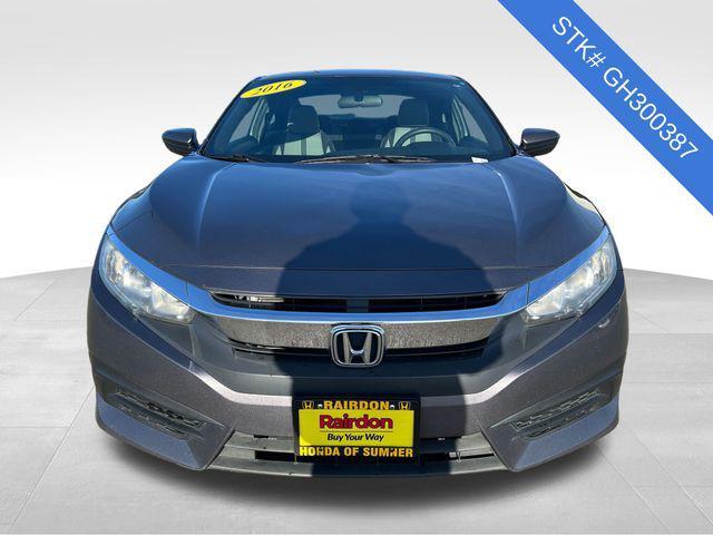 used 2016 Honda Civic car, priced at $9,645