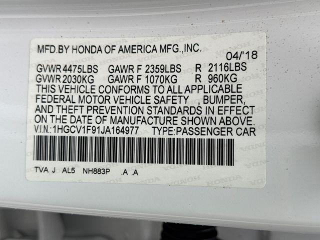 used 2018 Honda Accord car, priced at $12,888