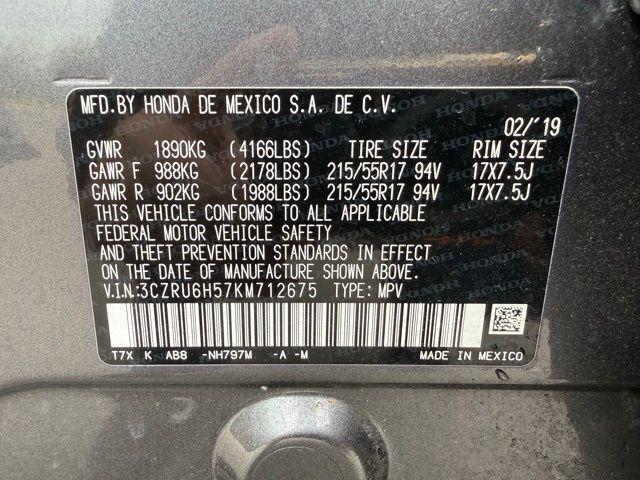 used 2019 Honda HR-V car, priced at $17,320