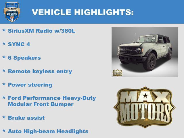 used 2022 Ford Bronco car, priced at $34,500