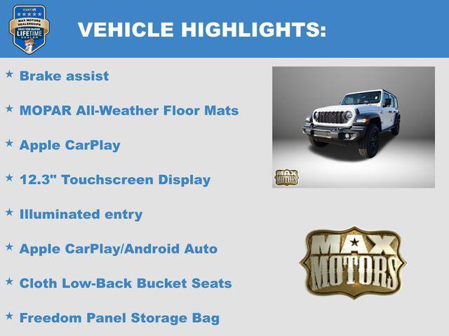 new 2026 Jeep Wrangler car, priced at $43,328