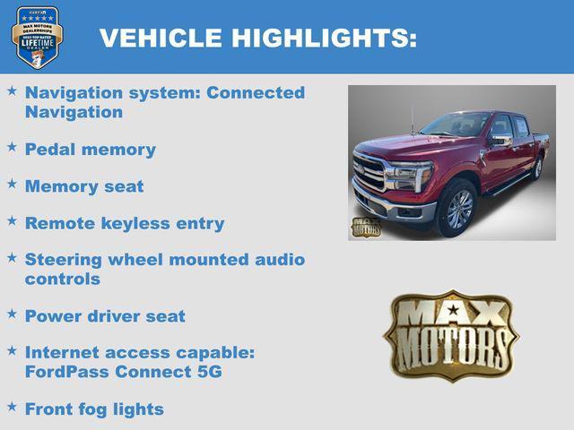 new 2025 Ford F-150 car, priced at $61,904