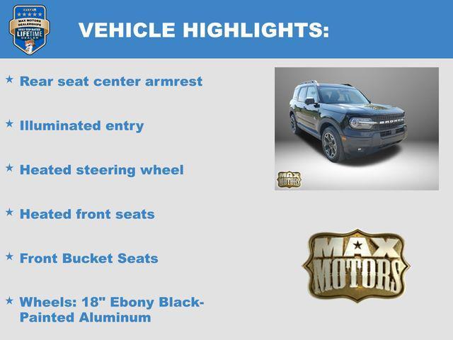 new 2025 Ford Bronco Sport car, priced at $37,399