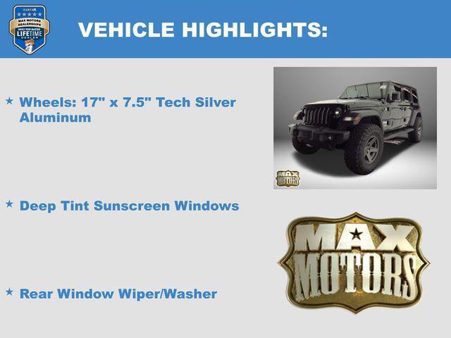 used 2019 Jeep Wrangler Unlimited car, priced at $25,000