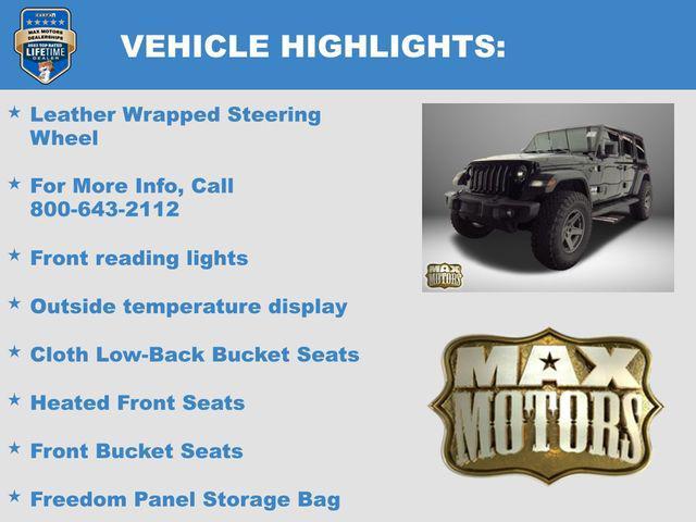 used 2019 Jeep Wrangler Unlimited car, priced at $25,000