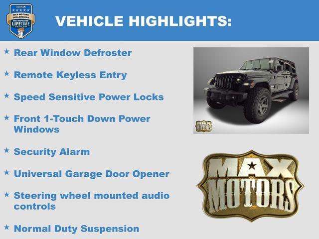 used 2019 Jeep Wrangler Unlimited car, priced at $25,000