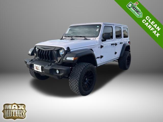 used 2021 Jeep Wrangler Unlimited car, priced at $29,000