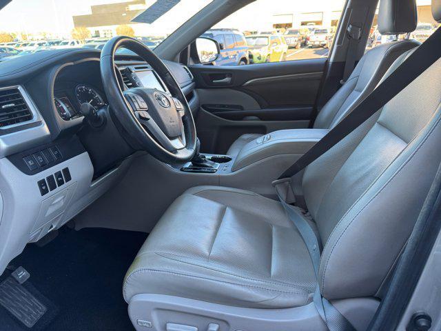 used 2017 Toyota Highlander car, priced at $23,453