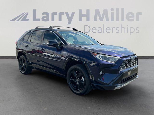 used 2020 Toyota RAV4 Hybrid car, priced at $22,616