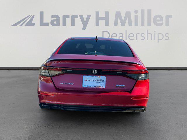 used 2024 Honda Accord Hybrid car, priced at $28,658