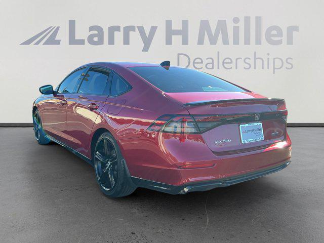 used 2024 Honda Accord Hybrid car, priced at $28,658