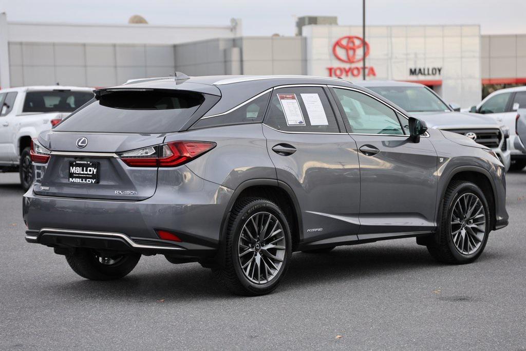 used 2021 Lexus RX 450h car, priced at $35,997