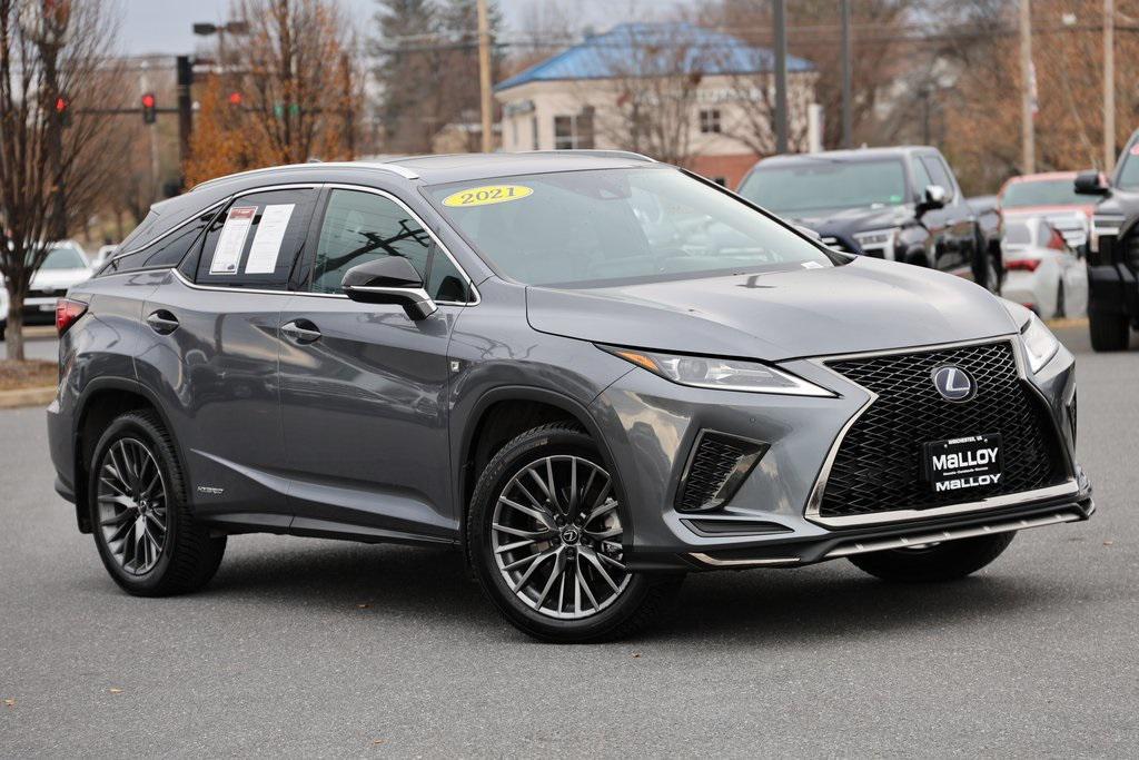 used 2021 Lexus RX 450h car, priced at $35,997