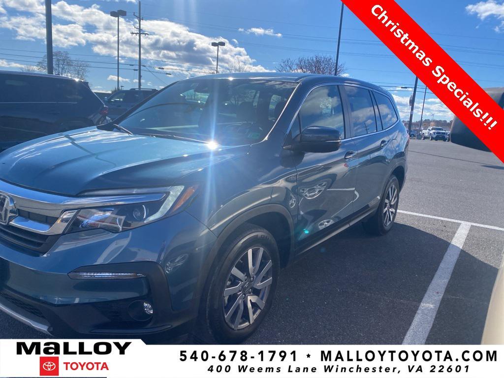 used 2021 Honda Pilot car, priced at $23,157