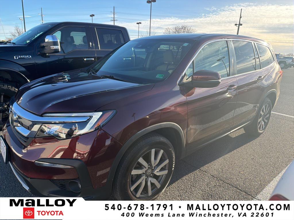 used 2021 Honda Pilot car, priced at $27,597