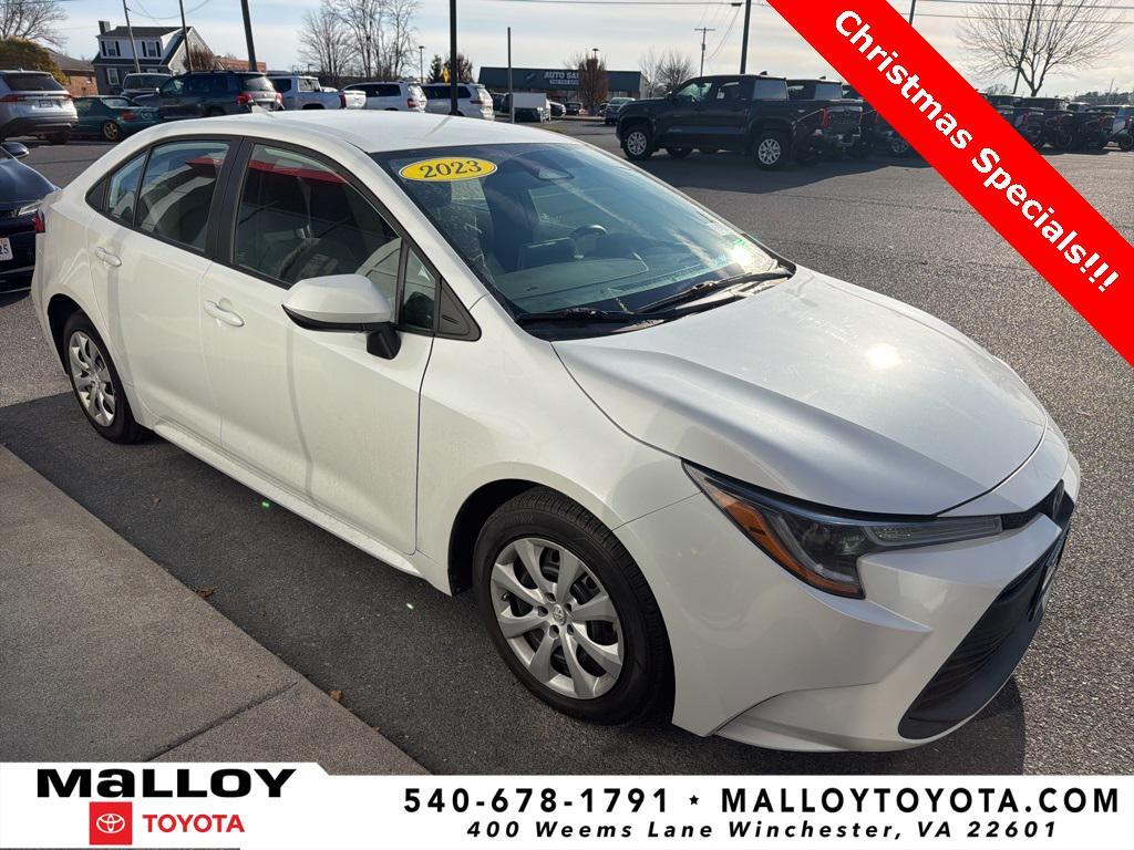 used 2023 Toyota Corolla car, priced at $19,997