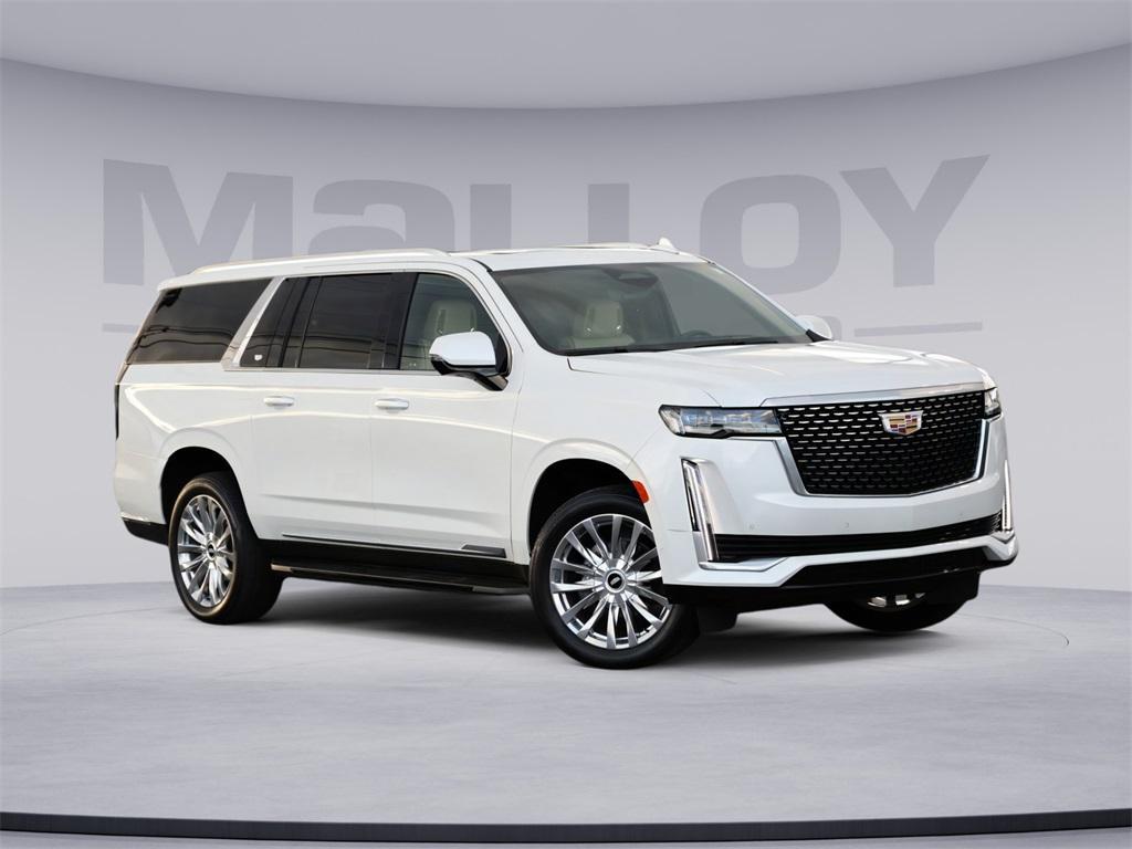 used 2024 Cadillac Escalade ESV car, priced at $75,897