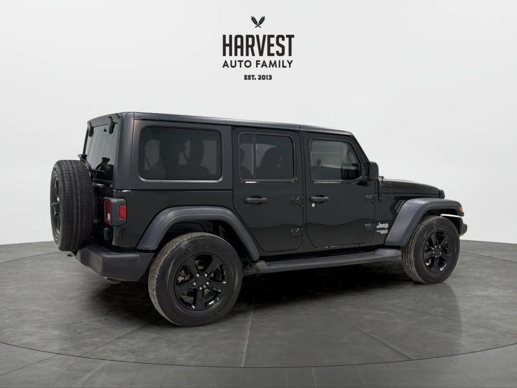 used 2018 Jeep Wrangler Unlimited car, priced at $21,900