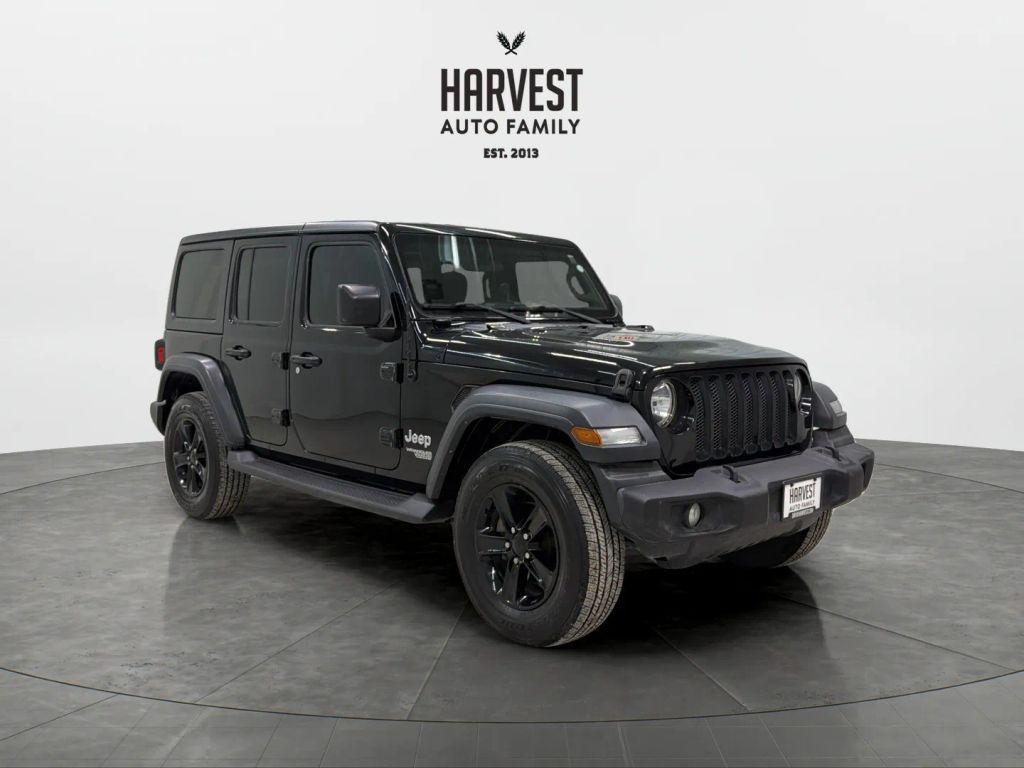 used 2018 Jeep Wrangler Unlimited car, priced at $21,900