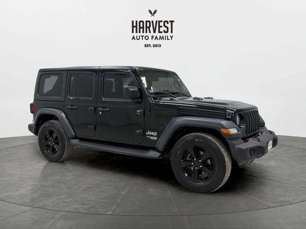 used 2018 Jeep Wrangler Unlimited car, priced at $21,900
