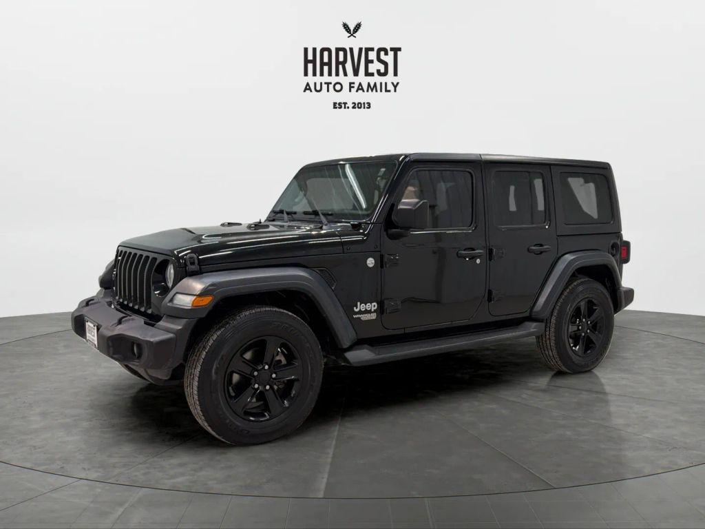 used 2018 Jeep Wrangler Unlimited car, priced at $21,900