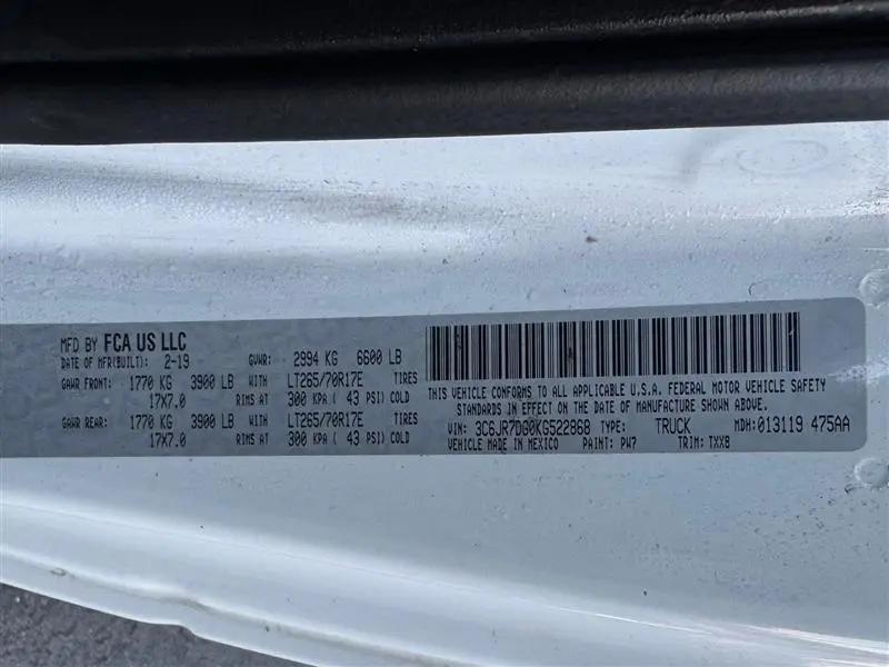 used 2019 Ram 1500 car, priced at $18,977