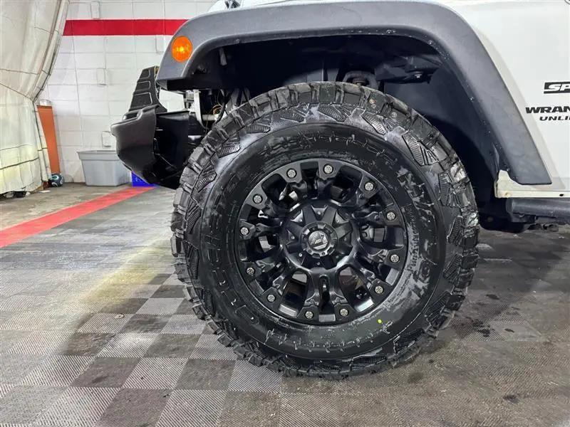 used 2017 Jeep Wrangler Unlimited car, priced at $19,977