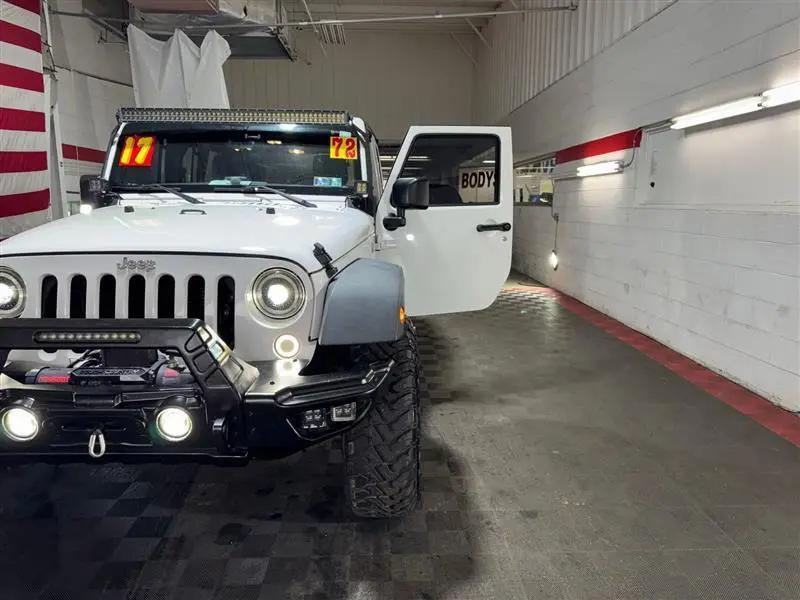 used 2017 Jeep Wrangler Unlimited car, priced at $19,977