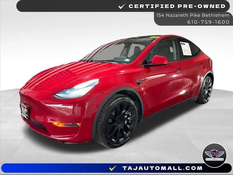 used 2021 Tesla Model Y car, priced at $24,955