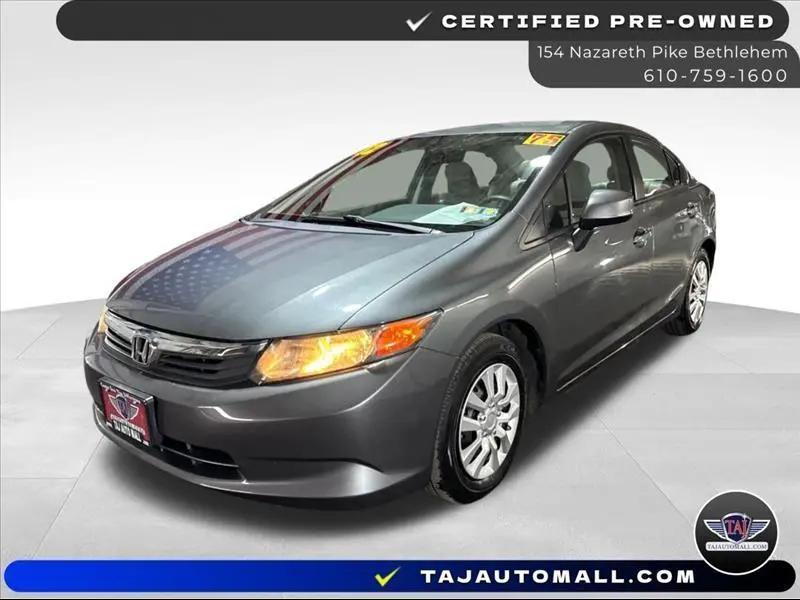 used 2012 Honda Civic car, priced at $10,777