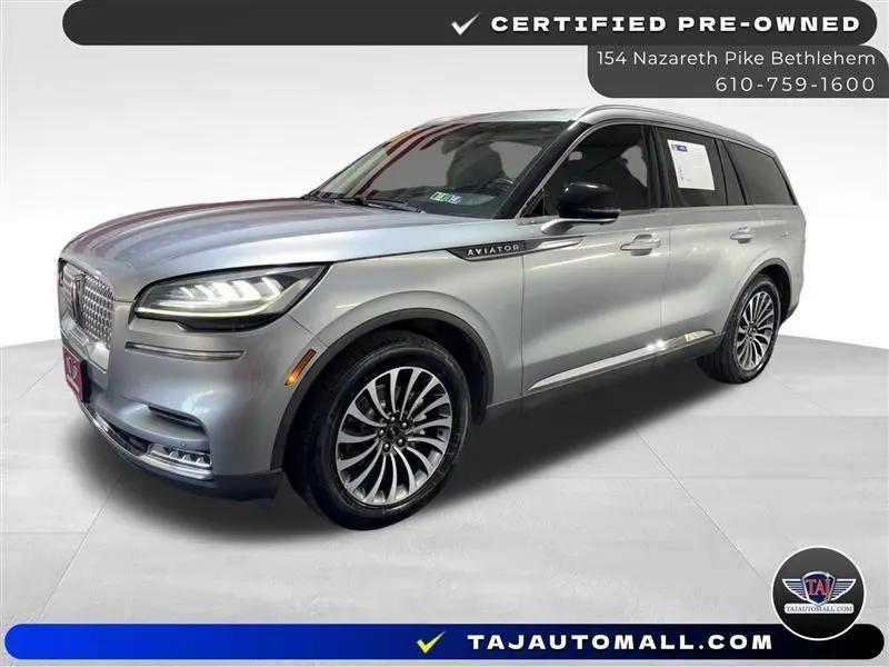 used 2021 Lincoln Aviator car, priced at $25,977