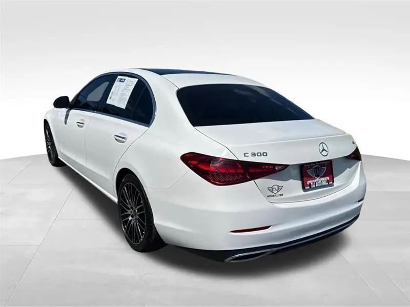 used 2022 Mercedes-Benz C-Class car, priced at $30,995