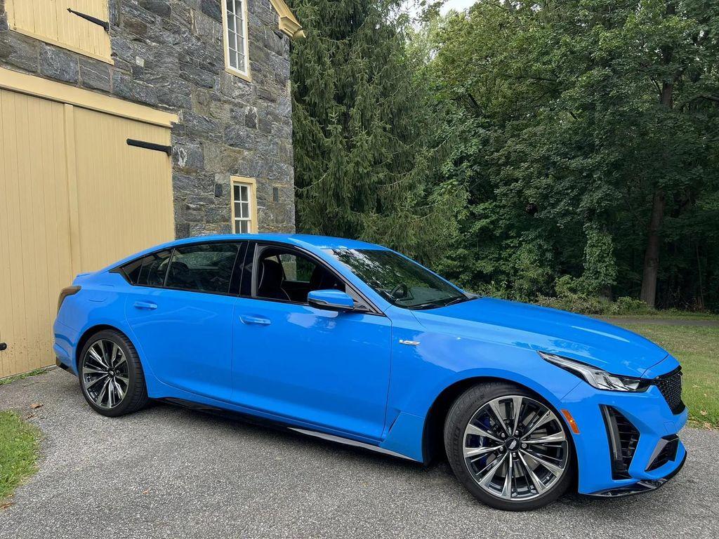 used 2022 Cadillac CT5-V car, priced at $87,500