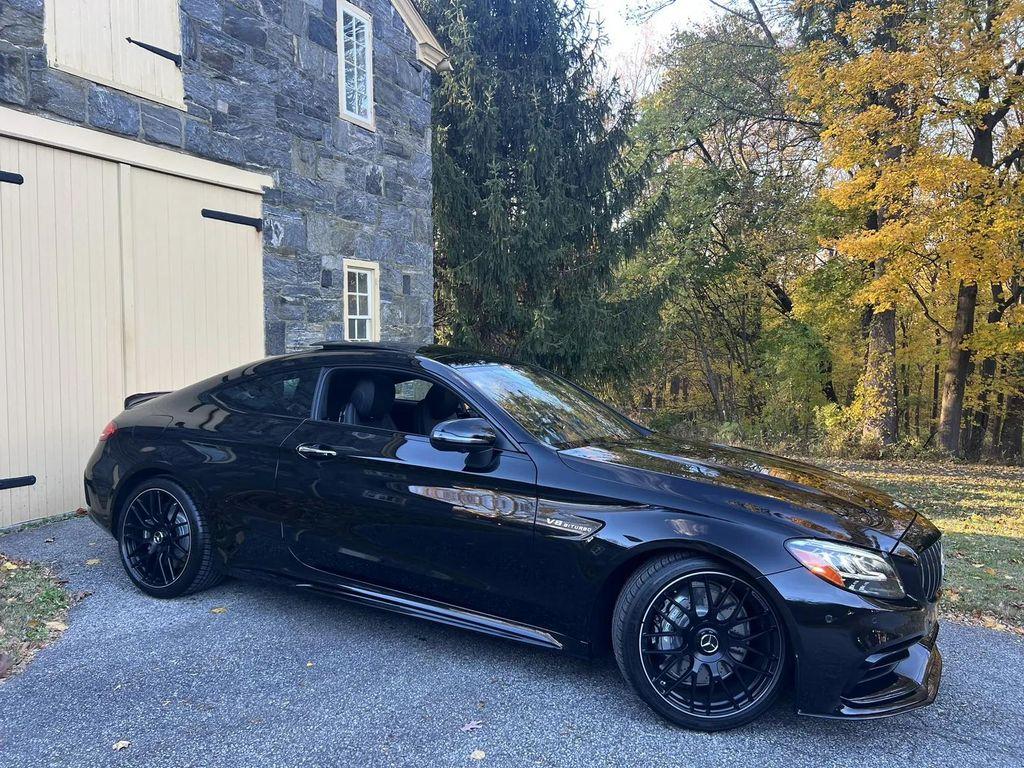 used 2021 Mercedes-Benz AMG C 63 car, priced at $63,500
