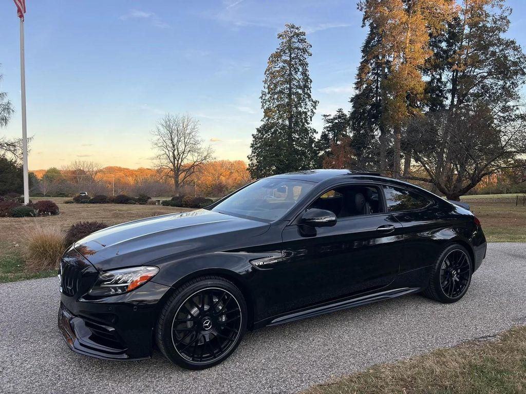 used 2021 Mercedes-Benz AMG C 63 car, priced at $63,500