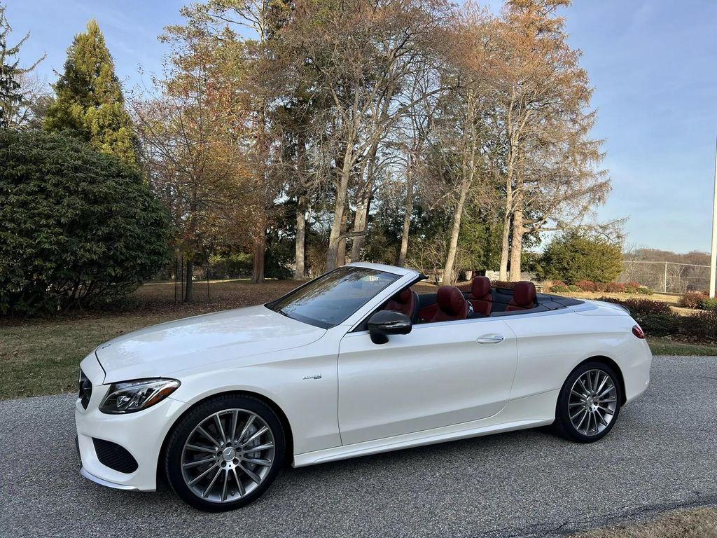 used 2017 Mercedes-Benz AMG C 43 car, priced at $38,500