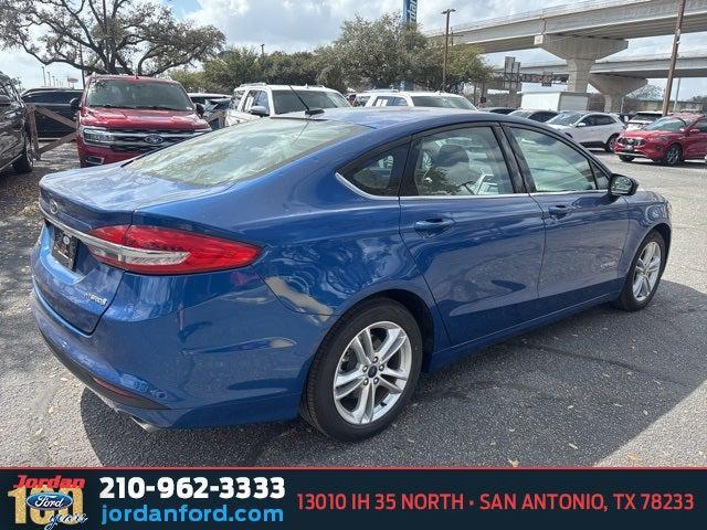 used 2018 Ford Fusion Hybrid car, priced at $16,746