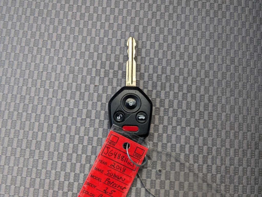 2018 Ice Silver Metallic Subaru Forester