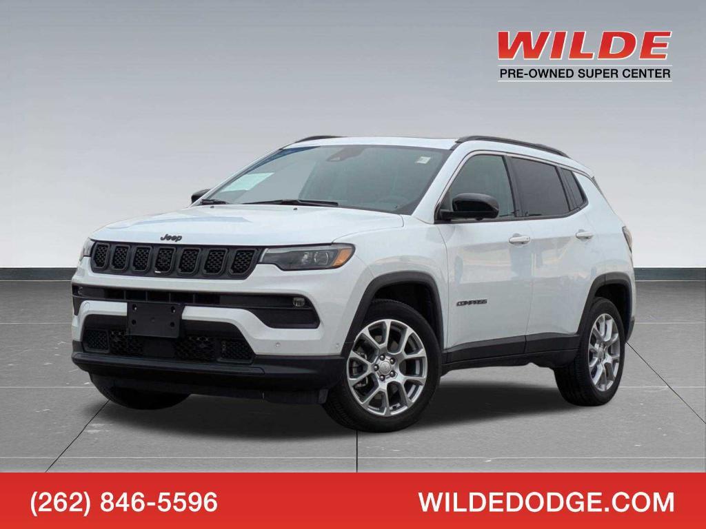 used 2024 Jeep Compass car, priced at $22,999