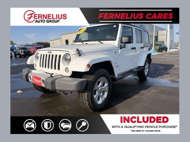 used 2014 Jeep Wrangler Unlimited car, priced at $17,753